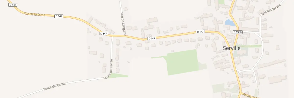 Plan du 23 Rue de la Dime à Serville