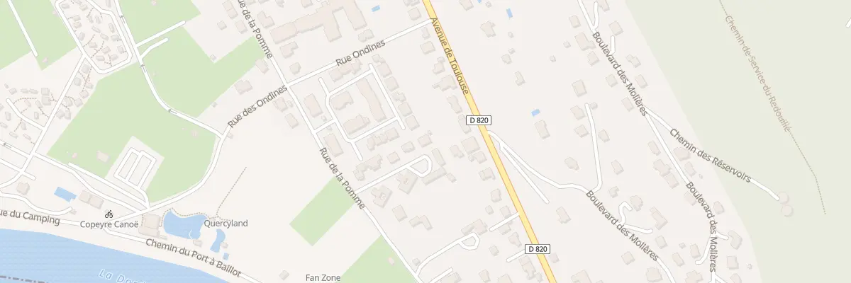 Plan du 24 Imp de la Pomme à Souillac