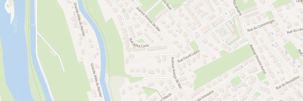 Plan du 44 Rue Joliot Curie à Auterive