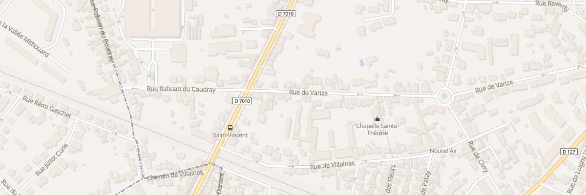Plan du 73 Rue de Varize à Chartres