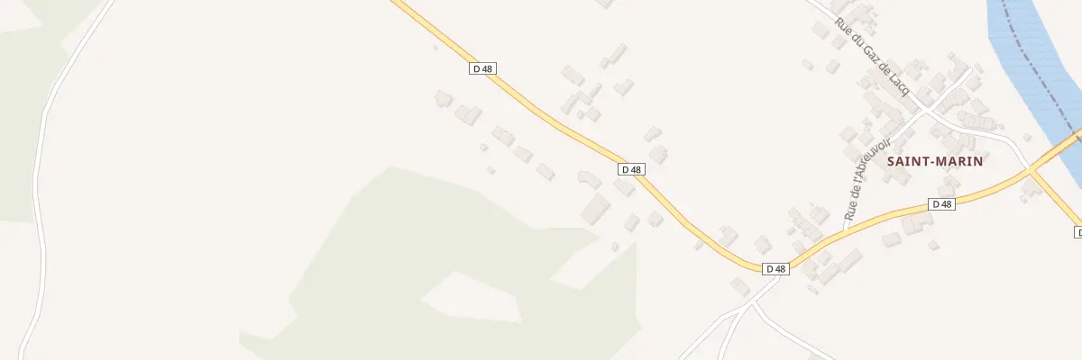 Plan du 53 Rte de Saint-gaultier à Saint-Marcel