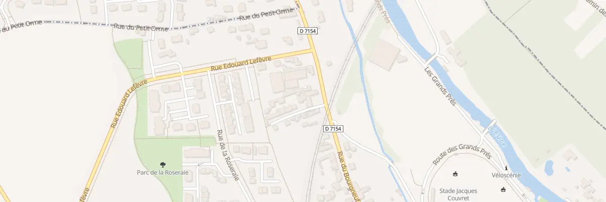 Plan du 2 Rle des Bons Enfants à Chartres