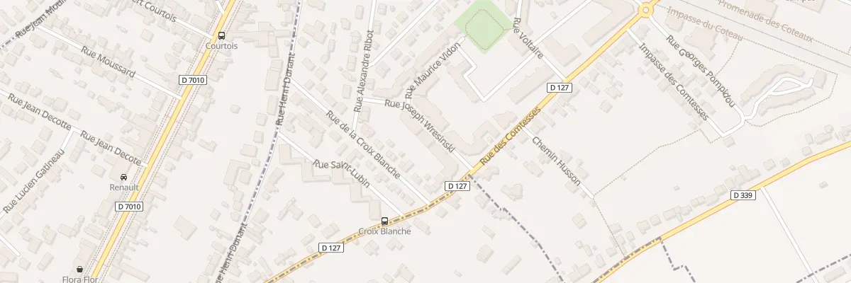 Plan du 7 Rue Joseph Wresinsky à Chartres