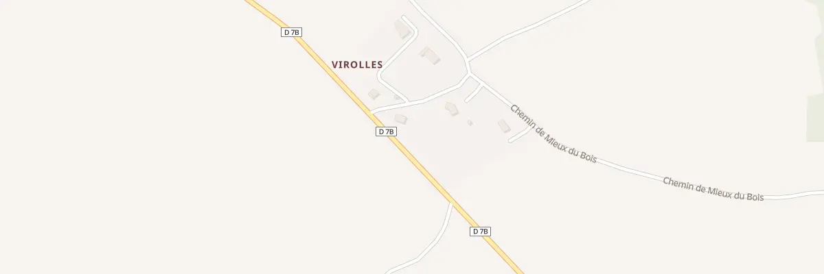Plan du 5001 Le Mieux du Bos à Glanges