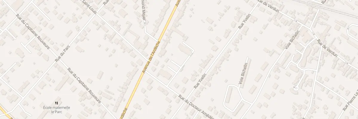 Plan du 18 Rue du Docteur Devignevielle à Vernon