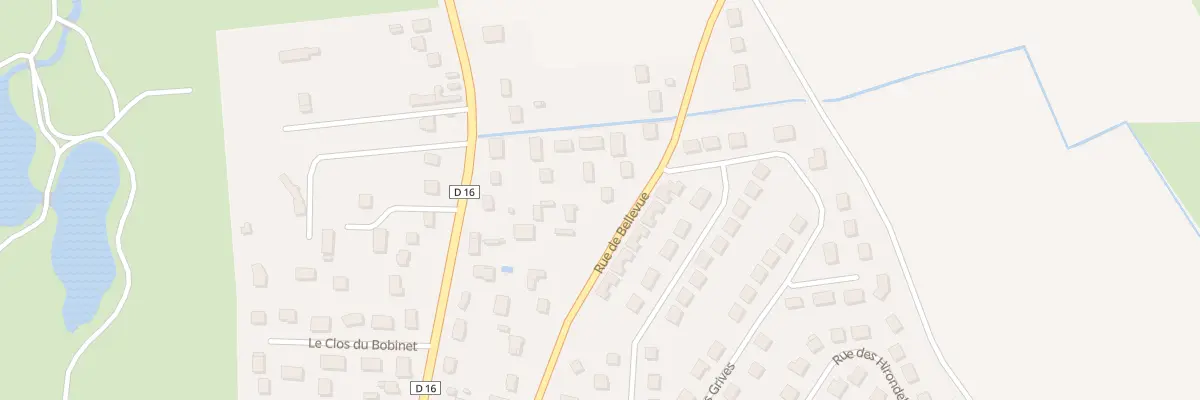 Plan du 400 Rue de Bellevue à La Chaussée-d’Ivry