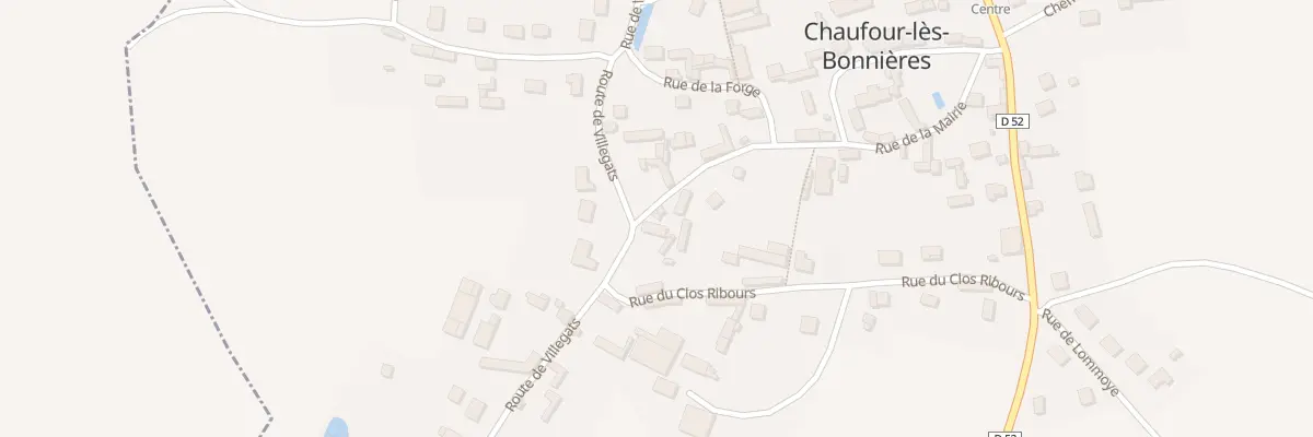 Plan du 21 Rue de la Mairie à Chaufour-lès-Bonnières