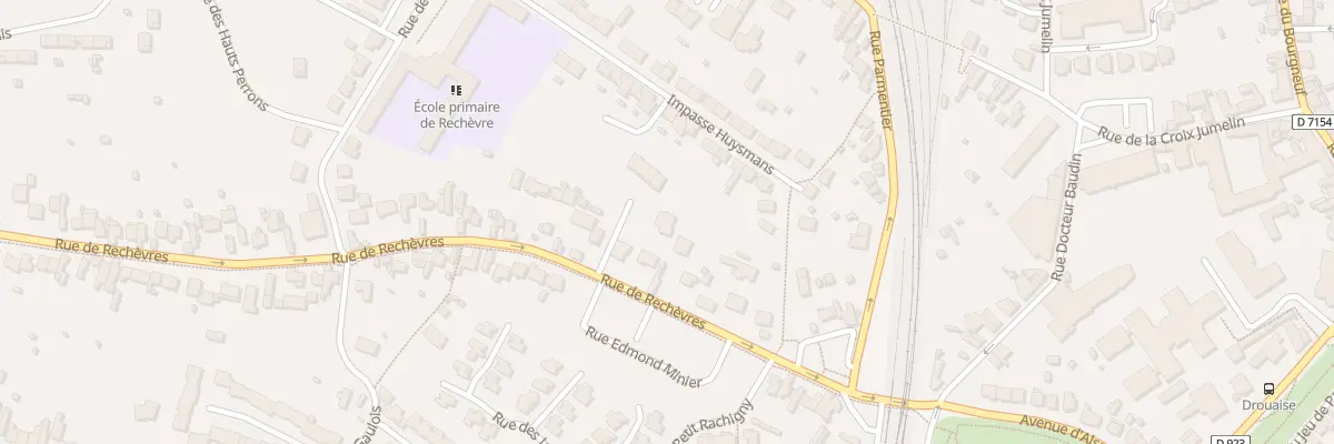 Plan du 26 Rue de Rechèvres à Chartres