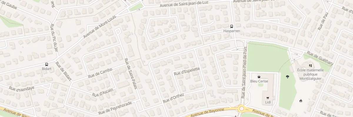 Plan du 22 Rue d’Orthez à L’Union