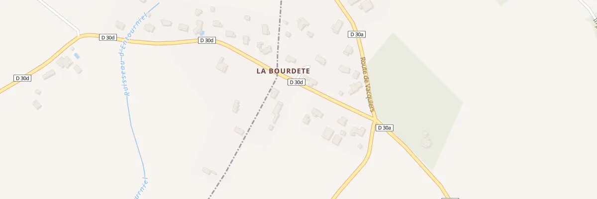 Plan du 117 Rte de Gargas à Villariès