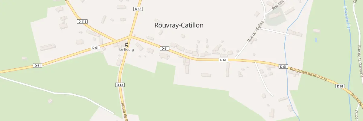 Plan du 144 Rue Jehan de Rouvray à Rouvray-Catillon