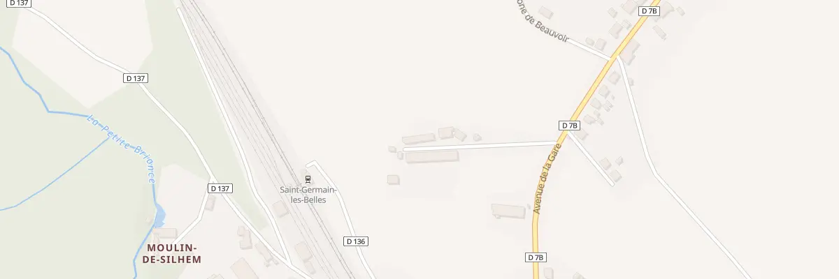 Plan du 4 All de la Boissière à Saint-Germain-les-Belles