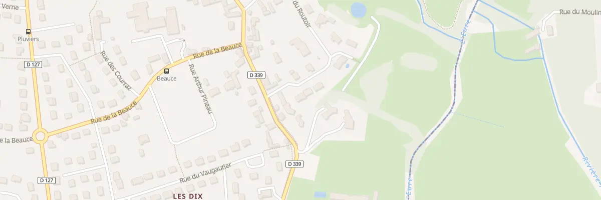 Plan du 2 Rue du Routoir à Barjouville