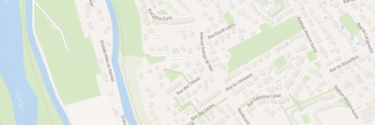Plan du 3 Rue des Cytises à Auterive
