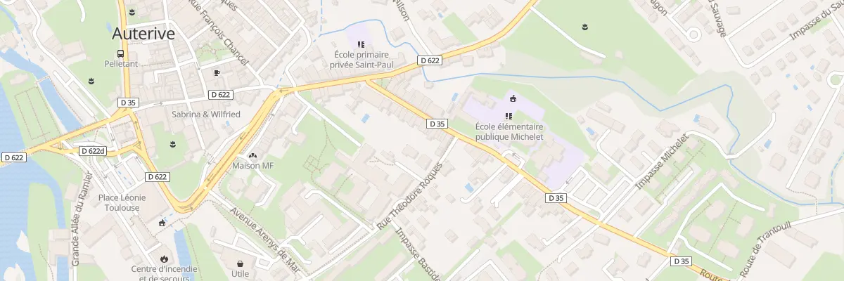Plan du 43 Rue Michelet à Auterive