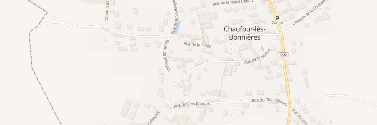 Plan du 12 Rue de la Mairie à Chaufour-lès-Bonnières