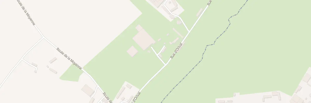 Plan du 5037 Orival à Fesques