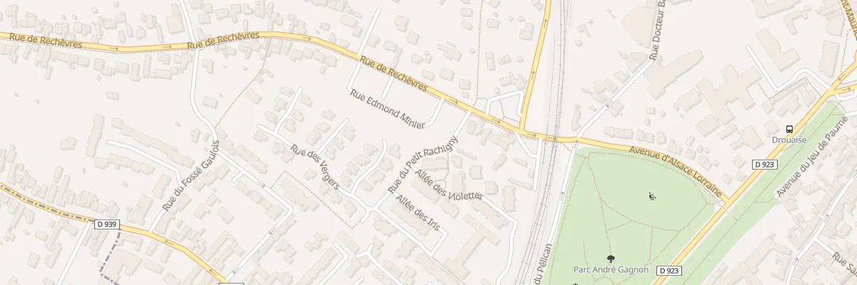 Plan du 24 Rue Edmond Minier à Chartres