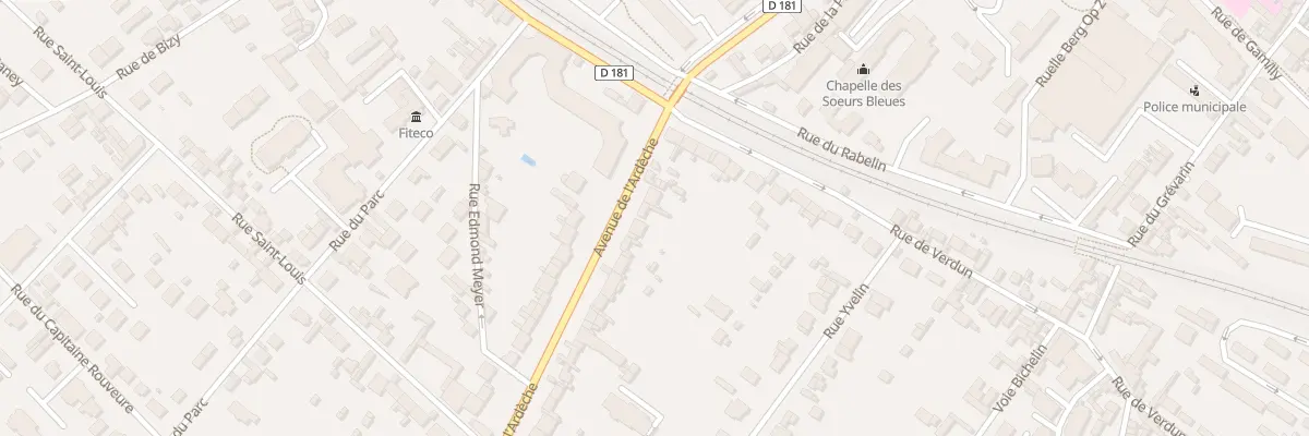 Plan du 5 Av de l’Ardéche à Vernon