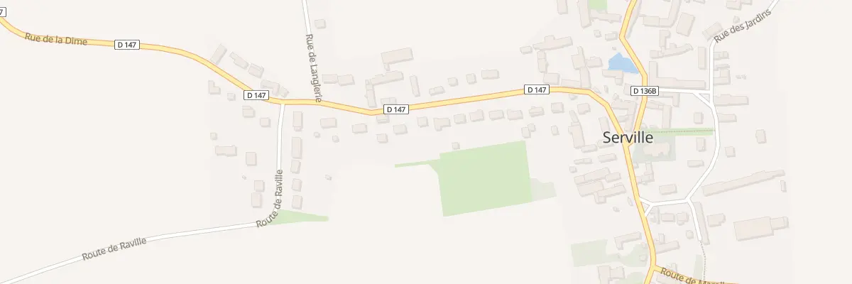 Plan du 19 Rue de la Dime à Serville