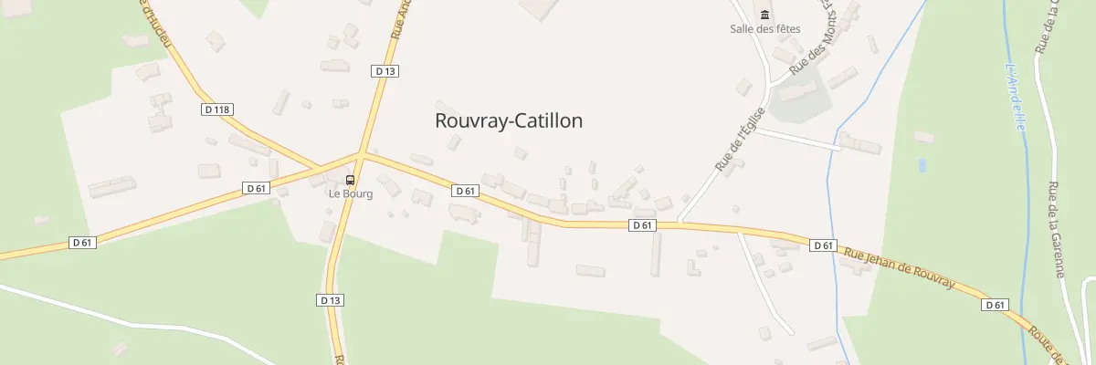 Plan du 151 Rue Jehan de Rouvray à Rouvray-Catillon