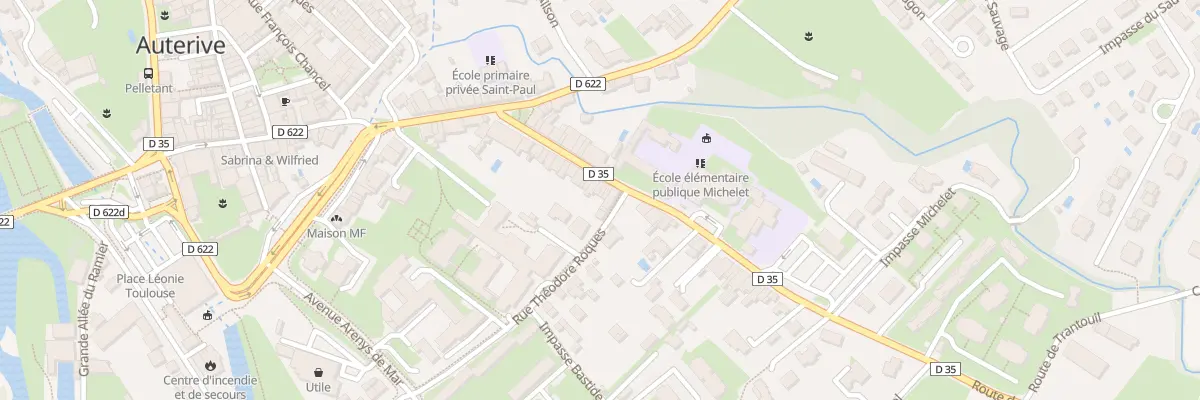 Plan du 35 Rue Michelet à Auterive