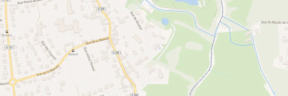 Plan du 3 Rue du Routoir à Barjouville