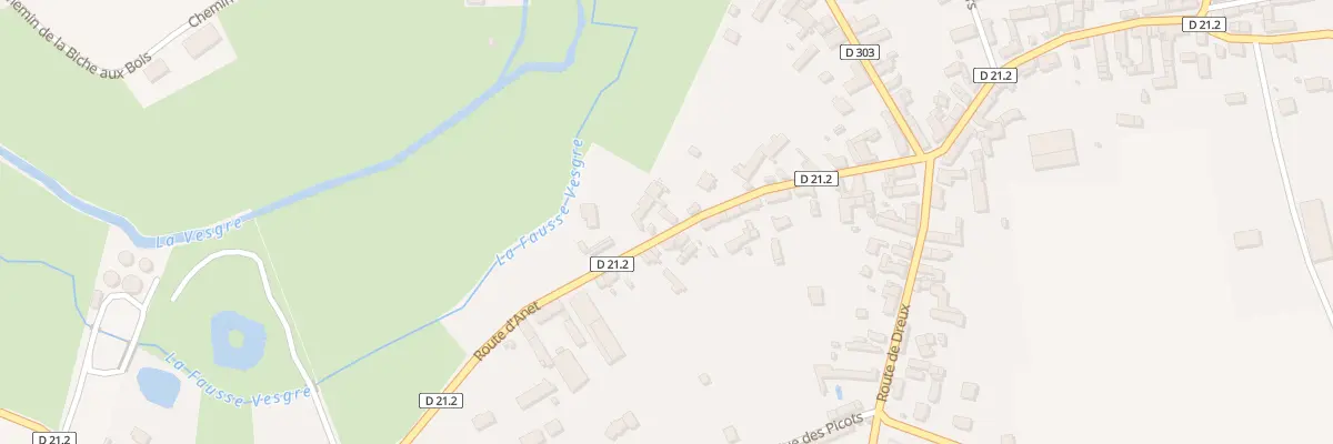 Plan du 11B Rte d’Anet à Rouvres