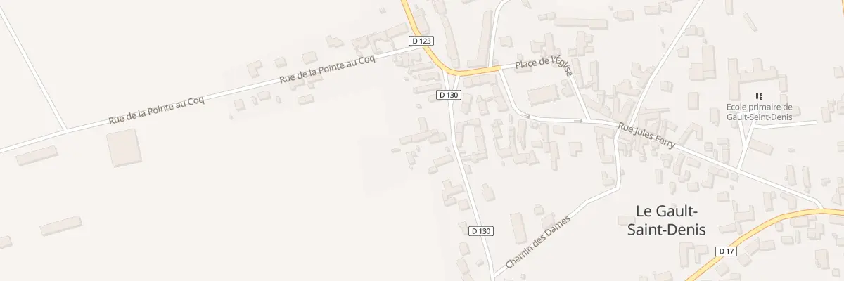 Plan du 16 Rue des Perdreaux au Gault-Saint-Denis