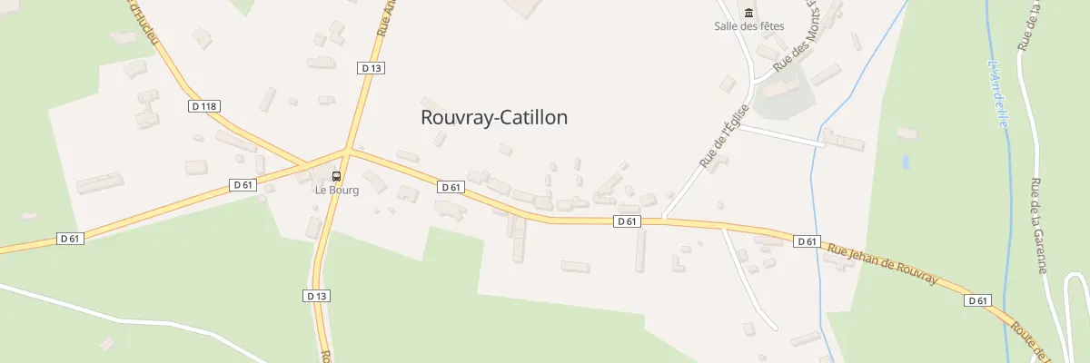 Plan du 169 Rue Jehan de Rouvray à Rouvray-Catillon