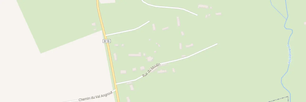 Plan du 127 Rue du Moulin à Rouvray-Catillon