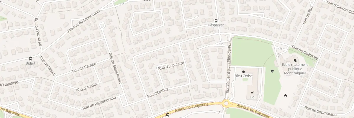 Plan du 28 Rue d’Orthez à L’Union
