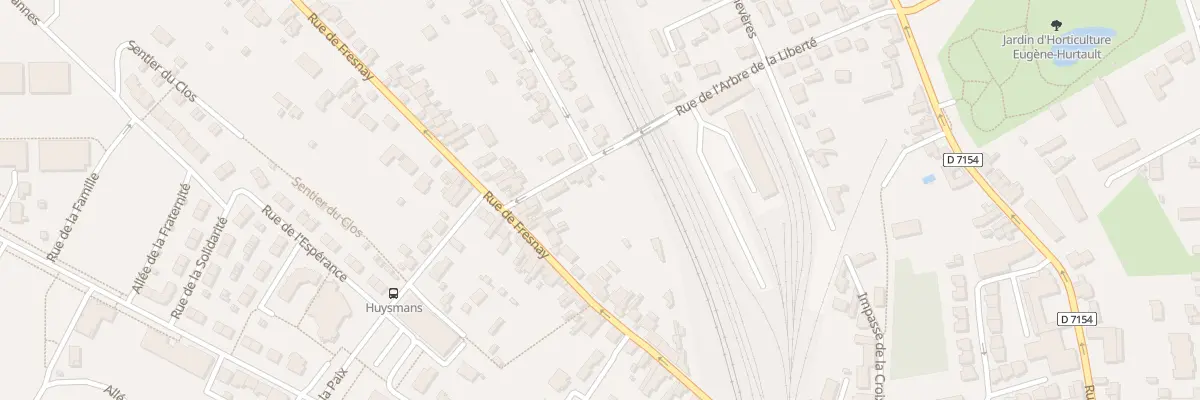 Plan du 22 Rue de Fresnay à Chartres