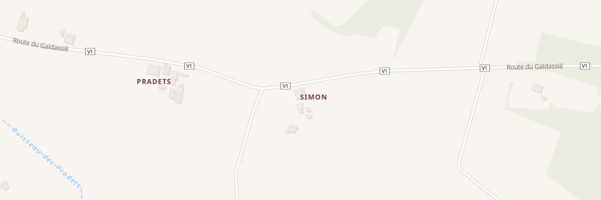Plan du 5042 Simon Bas à Saint-Vincent-d’Autéjac