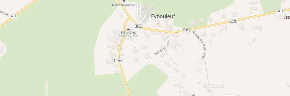 Plan du 3 Imp des Charmilles à Eybouleuf