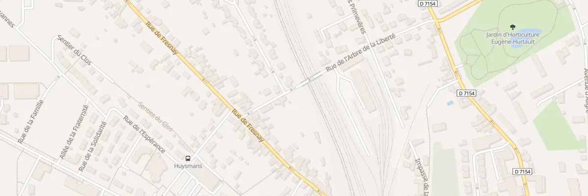 Plan du 21 Rue de l’Arbre de la Liberte à Chartres