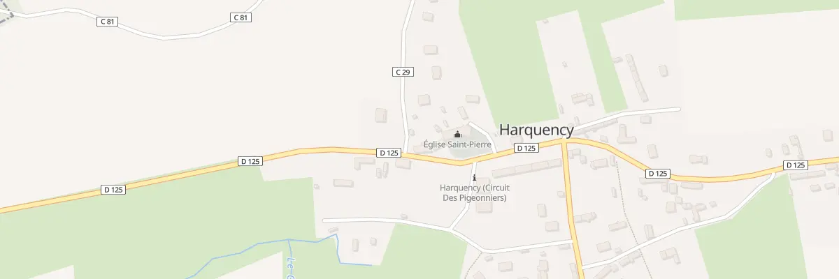 Plan du 2 Rte de Léomesnil à Harquency