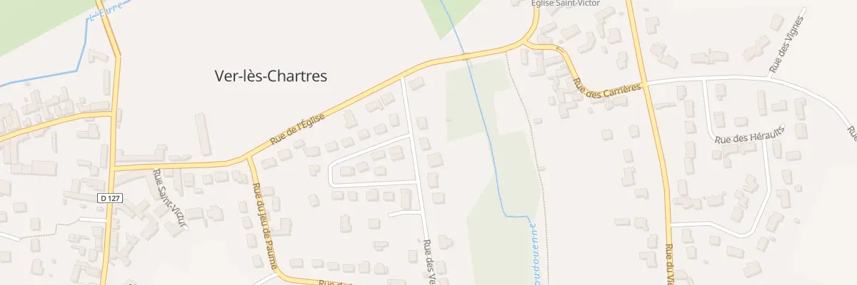 Plan du 16 Rue des Vergeolins à Ver-lès-Chartres