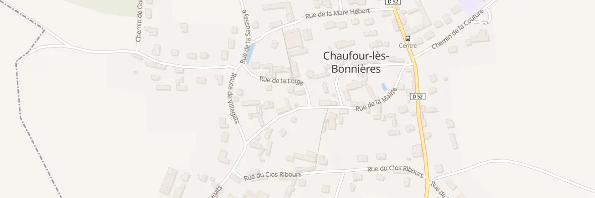 Plan du 8 Rue de la Mairie à Chaufour-lès-Bonnières