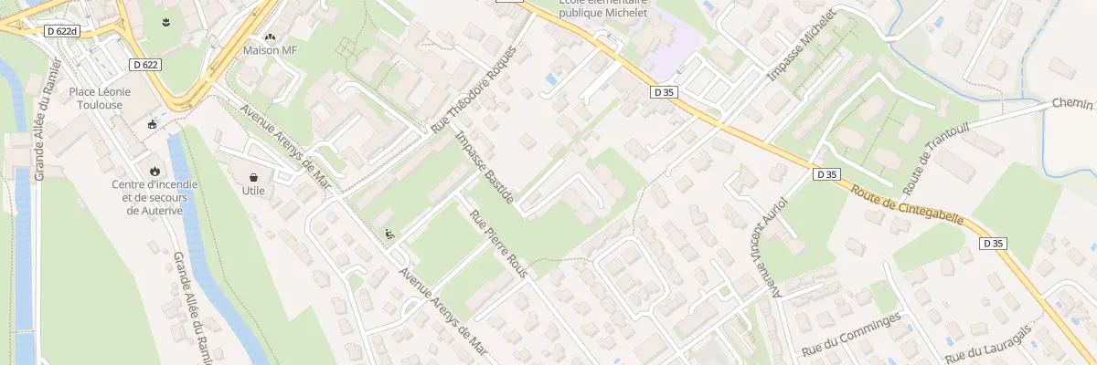 Plan du 18 Imp Bastide à Auterive