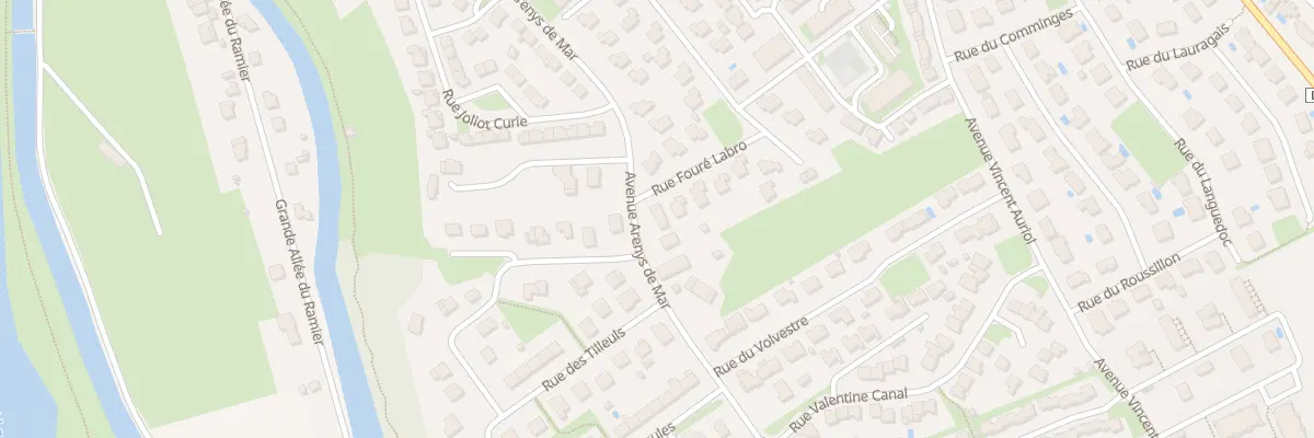 Plan du 15 Av Arenys de Mar à Auterive