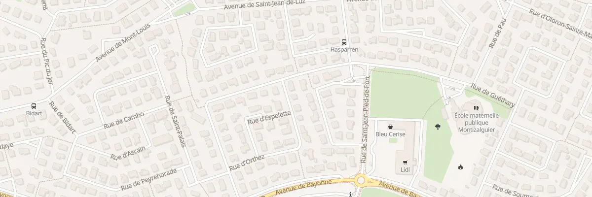 Plan du 37 Rue d’Orthez à L’Union