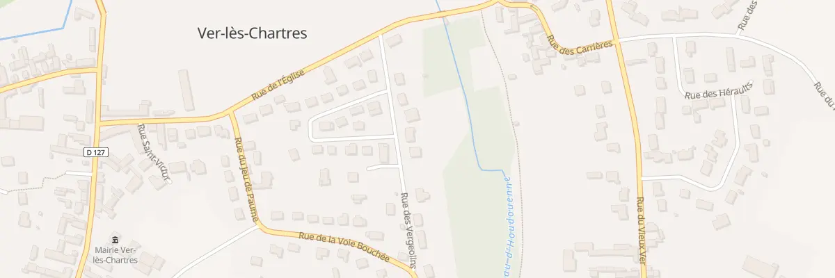 Plan du 12 Rue des Vergeolins à Ver-lès-Chartres