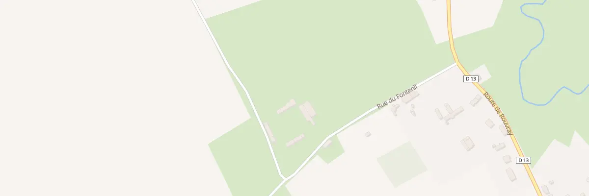 Plan du 236 Rue de Fontenil à Sigy-en-Bray