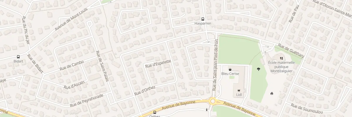Plan du 39 Rue d’Orthez à L’Union