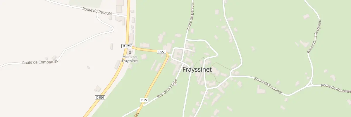Plan du 20 Pl du Foirail à Frayssinet