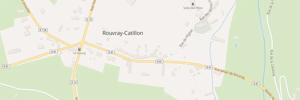 Plan du 209 Rue Jehan de Rouvray à Rouvray-Catillon