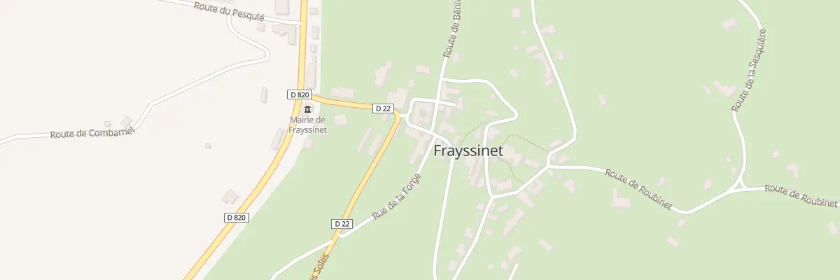 Plan du 30 Pl du Foirail à Frayssinet