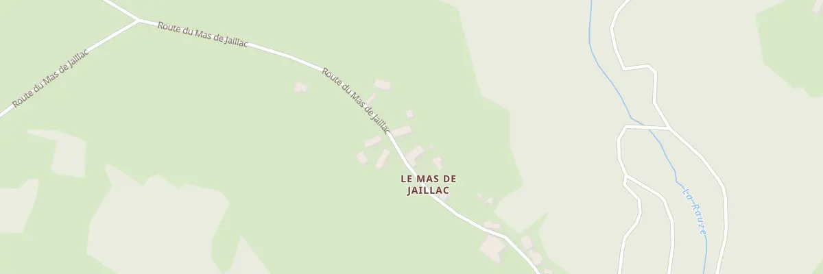 Plan du 5104F Mas de Jaillac à Francoulès