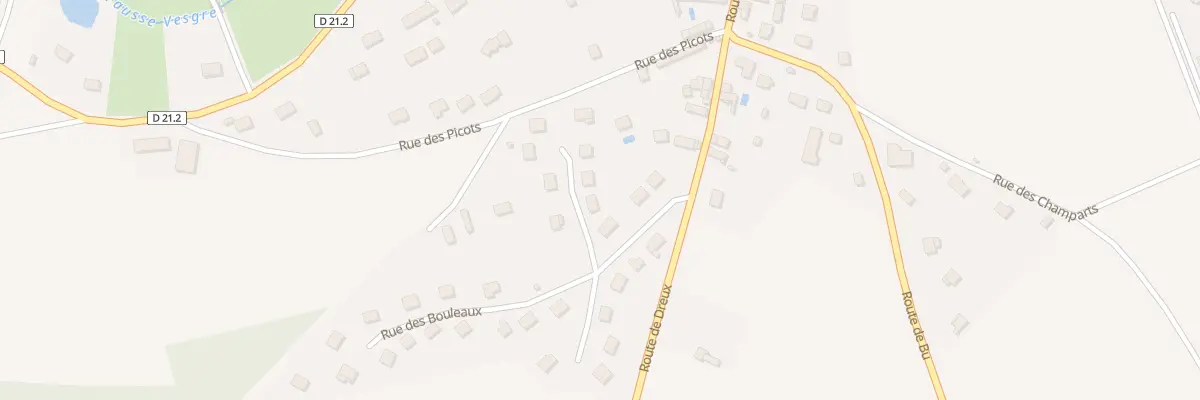 Plan du 3 Rue des Acacias à Rouvres